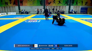 Maya Monorchio vs Kiara Davis 2026 UIJJ BERGAMO BJJ CHALLENGE