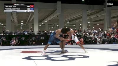 97 lbs Semis - Michial Foy, Army (WCAP) vs Nicholas Boykin, Ohio
