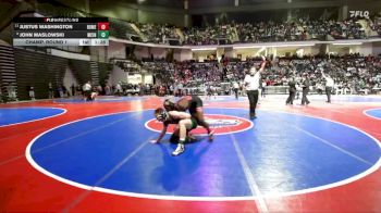 157-5A Champ. Round 1 - Justus Washington, Rome vs John Maslowski, McIntosh