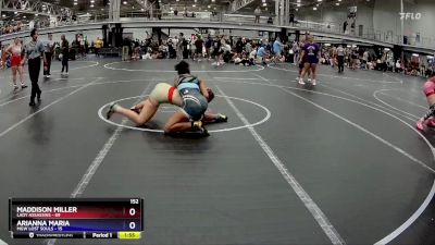 152 lbs Round 6 (8 Team) - Maddison Miller, Lady Assassins vs Arianna Maria, MGW Lost Souls