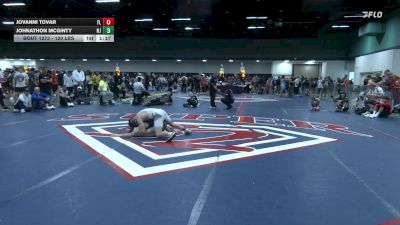 120 lbs 3rd Place - Jovanni Tovar, FL vs Johnathon McGinty, NJ