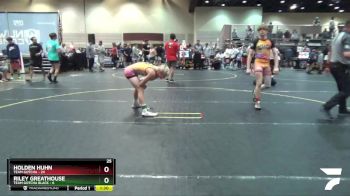 140 lbs Quarterfinals (8 Team) - Holden Huhn, Team Gotcha vs Riley Greathouse, Team Gotcha Black