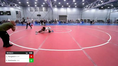 106A lbs Rr Rnd 3 - Logan Forgatch, Scorpions vs Ethan Andreula, Long Beach Hs/savage