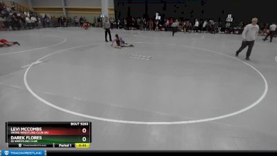 53 lbs Cons. Round 3 - Levi McCombs, Viking Wrestling Club (IA) vs Darek Flores, ISI Wrestling Club