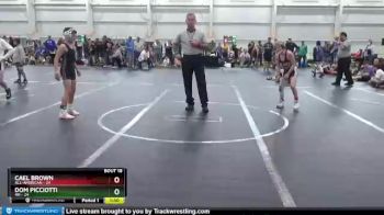 84 lbs Round 5 (8 Team) - Cael Brown, All-American vs Dom Picciotti, 4M