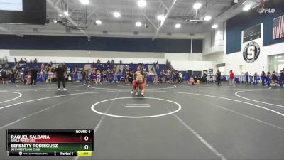 155 lbs Round 4 - Raquel Saldana, Ayala Wrestling vs Serenity Rodriguez, 951 Wrestling Club