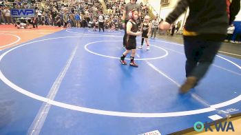 60 lbs Consi Of 4 - Bryar Burch, Dark Cloud Wrestling Club vs Emmett Strickland, Labette County Wrestling