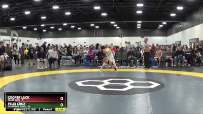 112 lbs Round 1 (6 Team) - Felix Cruz, California Black vs Cooper Luck, Killer Elite