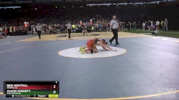 D4-106 lbs Cons. Round 1 - Reid Westfall, Reading HS vs Mason Hodnett, Roscommon HS