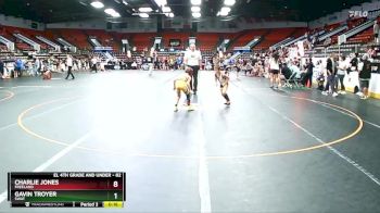 65 lbs Cons. Semi - Elijah Porter, Charlotte vs Nathyn Chapman, Dark Horse WC