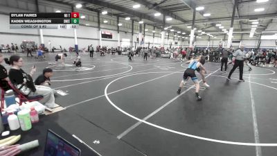 120 lbs Consi Of 8 #2 - Dylan Faires, No Team vs Kaden Weaghington, Sweetland Misfits