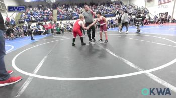 Rr Rnd 1 - Chance Hale, Lake Legends Wrestling Club vs Samson Corbett, Fort Gibson Youth Wrestling