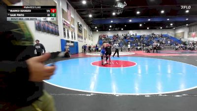 190 Boys Cons. Round 4 - Marko Dzodzo, Torrey Pines vs Sam Pinto, Rancho Bernardo