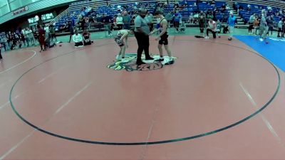 14U Boys - 132 lbs Cons. Round 3 - Luke Benedict, Ragin Raisins Wrestling vs George Seaburg, Rhyno Academy Of Wrestling