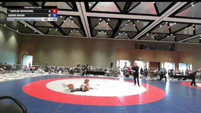 100 lbs Champ. Round 1 - Ashlie Schlegel, FL vs Addie Shaw, SC