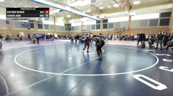 190lbs Cons. Round 3 - Aja`nae Banks, Cleveland (Girls) vs Achok Anei, Spanaway Lake (Girls)