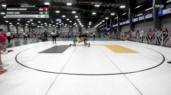 180 lbs Rr Rnd 1 - Brandon Amaro, Broad Axe Green vs Owen King, Great Bridge Wrestling Club