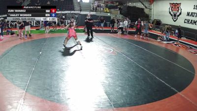 130 lbs Semis - Zuri Tavarez, Idaho vs Hailey Worden, Nevada