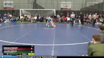 115 lbs Quarterfinals (8 Team) - Colter Espelin, Montana Maroon vs Roman Stewart, Missouri Avengers