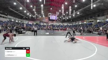 150 lbs Round Of 32 - Tatum Garcia, NM Bad Boyz vs Jacob Williams, Black Hills Wr Acd