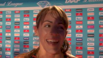 Jenny Simpson after JUST missing the AR in Paris