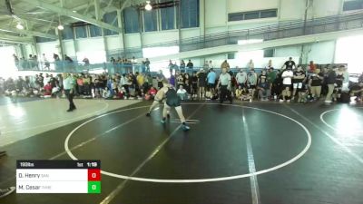 190 lbs Round Of 16 - Dylan Henry, San Clemente YW vs Malachi Cesar, Threshold WC