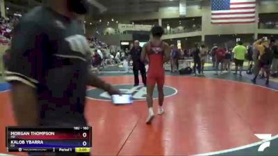 160 lbs Champ. Round 2 - Morgan Thompson, MO vs Kalob Ybarra, CO