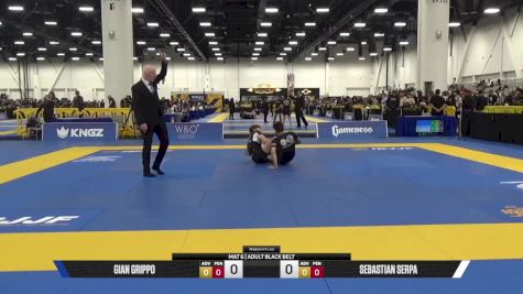 SEBASTIAN SERPA vs GIANNI GRIPPO 2025 World IBJJF Jiu-Jitsu No-Gi Championship