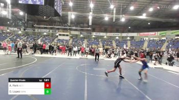 86 lbs Quarterfinal - Diondre Lopez, Duran Elite vs Ap Park, No Team