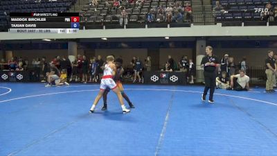 110 lbs Cons. Sub-semis - Maddox Birchler, PSF Wrestling Academy vs Tajuan Davis
