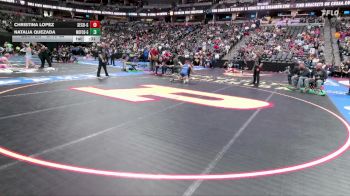 G115-4A Cons. Round 2 - Natalia Quezada, Moffat County Girls vs Christina Lopez, Sedgwick County/Fleming Girls Girls
