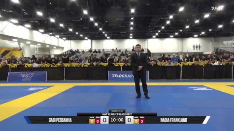 Nadia Frankland vs Gabi Pessanha 2025 World IBJJF Jiu-Jitsu No-Gi Championship