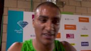 Ashton Eaton on the 400 hurdles: "It's freaking hard"