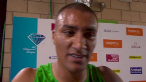 Ashton Eaton on the 400 hurdles: "It's freaking hard"