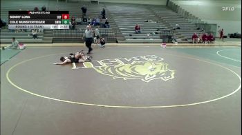 149 lbs Round 1 (6 Team) - Cole Munsterteiger, Southwest Minnesota State vs Sonny Lora, Sioux Falls