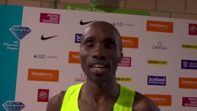 Silas Kiplagat won the Glasgow 1500 and is ready for the showdown in Monaco