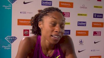 Allyson Felix after another close loss