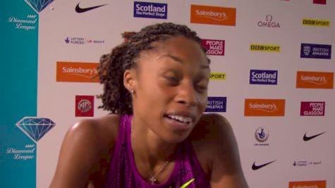 Allyson Felix after another close loss