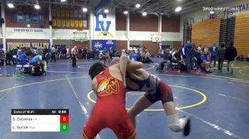 106 lbs Consolation - Sajin Zacarias, Clovis West vs Lucus Gurule, Los Alamitos