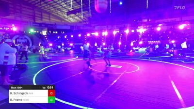 123 lbs Consi Of 8 #2 - Ryker Schingeck, Aviators vs Ben Frame, Nebraska Titans