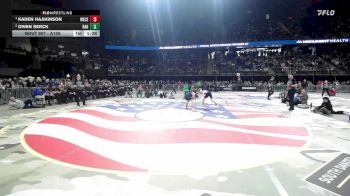 1st Place Match - Kaden Haakinson, West Central vs Owen Serck, Beresford/Alcester-Hudson