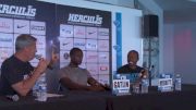 Monaco press conference- Gatlin and Merritt part 1