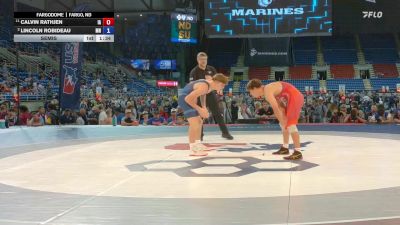 144 lbs Semis - Calvin Rathjen, IA vs Lincoln Robideau, MN