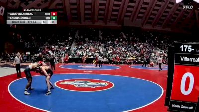 175-6A Cons. Round 3 - Lonnis Jordan, Grovetown vs Alex Villarreal, North Gwinnett