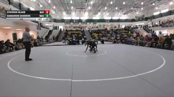 132 lbs 2nd Wrestleback (16 Team) - Damarion Zanders, Ware County vs Stevron Blake, Wayne County HS