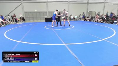 285 lbs Round 1 (8 Team) - Logan Tollison, Michigan vs Cole Will, Minnesota Red