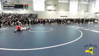 126 lbs Cons. Round 2 - Robert DeCamp, Empire Wrestling Academy vs Justin Holmes, Lyndonville Wrestling Club