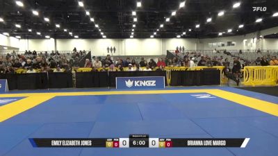 Brianna Love Margo vs Emily Elizabeth Jones 2025 World IBJJF Jiu-Jitsu No-Gi Championship