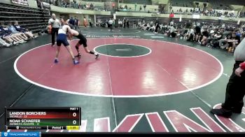 113 lbs Semis & 1st Wrestleback (8 Team) - Landon Borchers, Vacaville vs Noah Schaefer, Zumbrota-Mazeppa