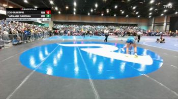 190 lbs Champ. Round 1 - Zoe Gillespie, Fernley vs Arianna Santana, Reed